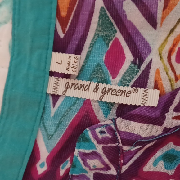 Grand & Greene womens L top - Picture 3 of 3